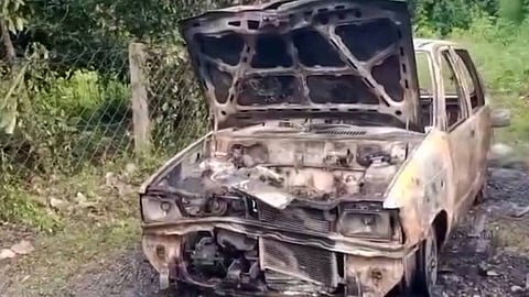 palakkad car explosion mother and kids critical