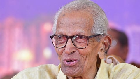 prof M K Sanu passes away