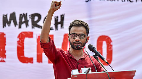 delhi riot case accused umar khalid granted interim bail for 14 days