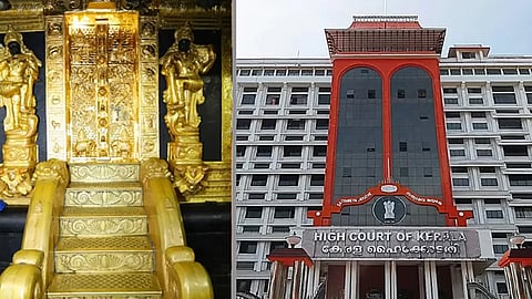 sabarimala gold slab devaswom vigilance report submitted to high court