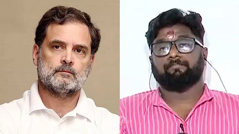 Printu Mahadev surrenders for making death threats against Rahul Gandhi