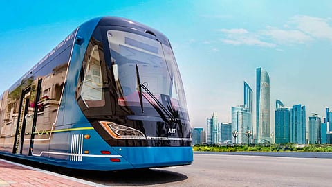 New tram in Abu Dhabi extends from Yas Island to the airport