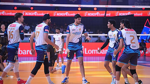 prime volleyball league kochi blue spikers