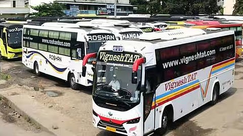TN omni bus operators suspend services after Kerala imposes hefty fine