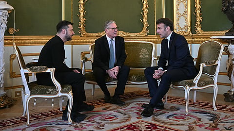 Zelensky held talks with Witkoff in the presence of Macron and Starmer