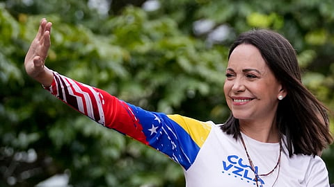 Machado did not attend the Nobel Prize ceremony
