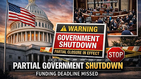 Another partial shutdown in America