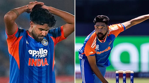 india to replace mohammed siraj as injured harshit rana replacement in t20 wc 2026