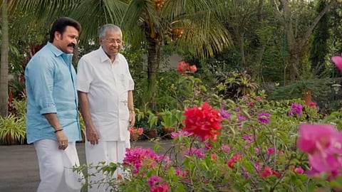 Mohanlal with Chief minister exclusive interview official teaser