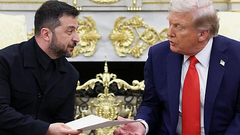 Zelensky urges Trump not to abandon Ukraine