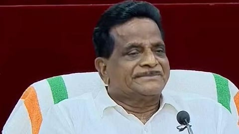 TK Govindan opposes MV Govindan's stance of calling him his wife after him