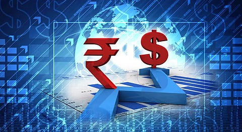Rupee falls to 93.08 against dollar