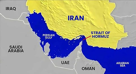 Strait of Hormuz graphics