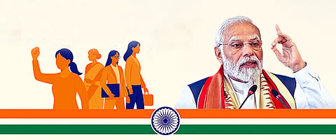 Let's empower our women power together: Prime Minister