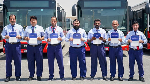 Dubai RTA honors 737 bus drivers for operational excellence