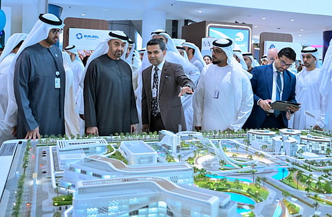 Make It in the Emirates: UAE President Sheikh Mohammed visits Burj Al Arab Pavilion