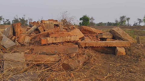 An 800-year-old temple was demolished to build a school!