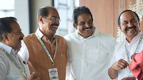 kerala congress leaders meet mallikarjun kharge residence
