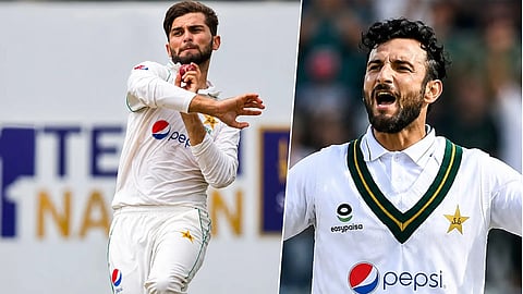 after defeat against bangladesh pakistan cricket team captain shan masood had heated argument with shaheen afridi