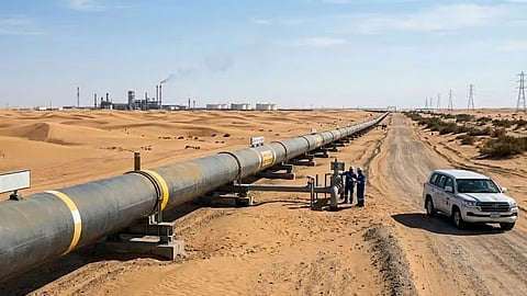 UAE accelerates construction of new oil pipeline