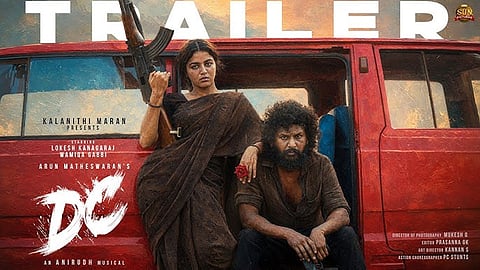 lokesh kanagaraj new tamil movie dc trailer out