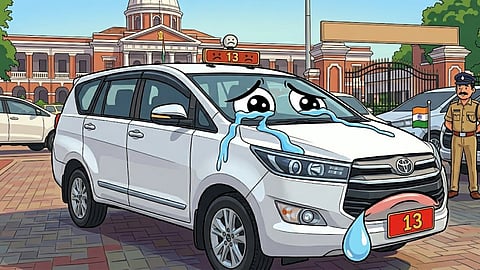 Kerala ministers avoid No. 13 state car