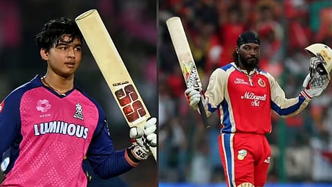 vaibhav suryavanshi likely to break chris gayle ipl record