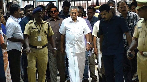 pinarayi vijayans Z+ security removed