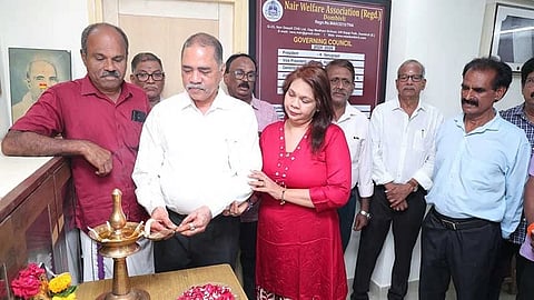 Blood sample collection lab at Nair Welfare Association office