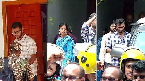 ed inspection completed in pinarayi vijayan kannur house and p.a. muhammad riyas