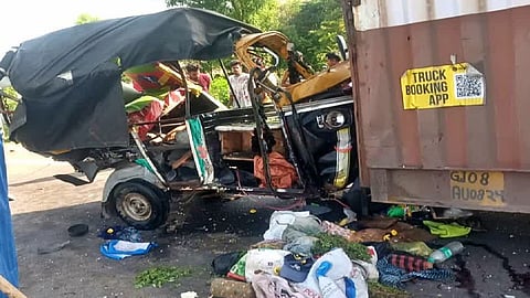 accident 6 death in karnataka