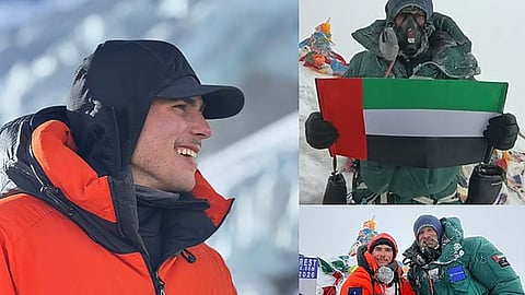 UAE flag on Everest: 17-year-old British