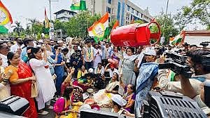 NCP protests against price rise and unemployment