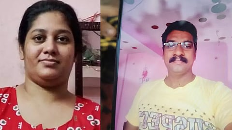 killed wife, husband found dead in railway track