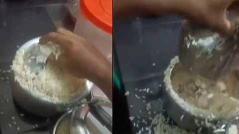 Cannabis in cooker; Work failed after whistle blew