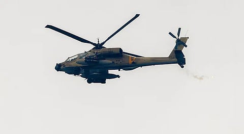 US Apache helicopter crashes near Hormuz