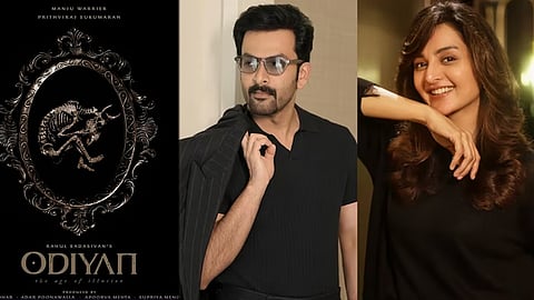 rahul sadasivan new film starring prithviraj and manju warrier odiyan announced