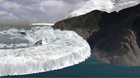 Mega tsunami in Alaska
