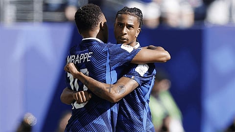 Kylian Mbappe Michael Olise duo flourish for France