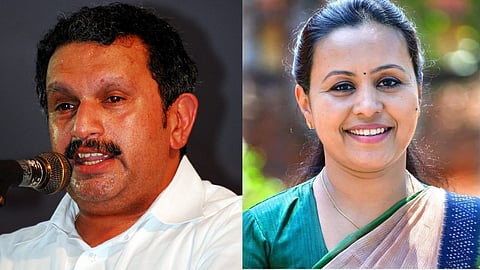 health minister k. muraleedharan reply to veena george fb post