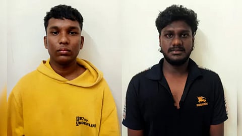 Arrested suspects