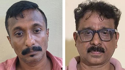 The arrested accused
