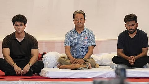 sonam wangchuk joins cjp protest and begins hunger strike in neet exam irregularities