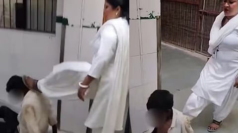 Hospital staff suspended for brutally kicking patient