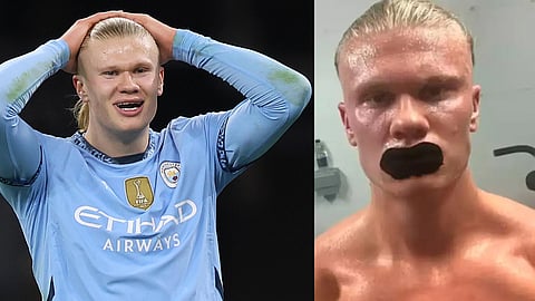 Haaland sleeps with tape over his mouth; here's why