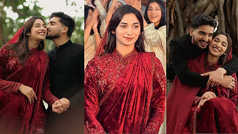 influencer harsha pathu minimalist wedding viral