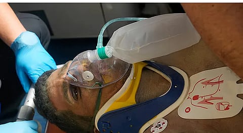 Venezuelan Gil Flores rescued after eight days from 140 tons of concrete rubble