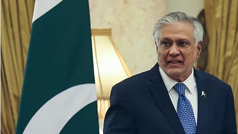 Pakistan's Deputy Prime Minister Ishaq Dar