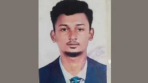 Malayali youth dies in road accident.