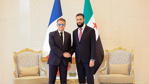 Bomb blast during French President's visit to Syria